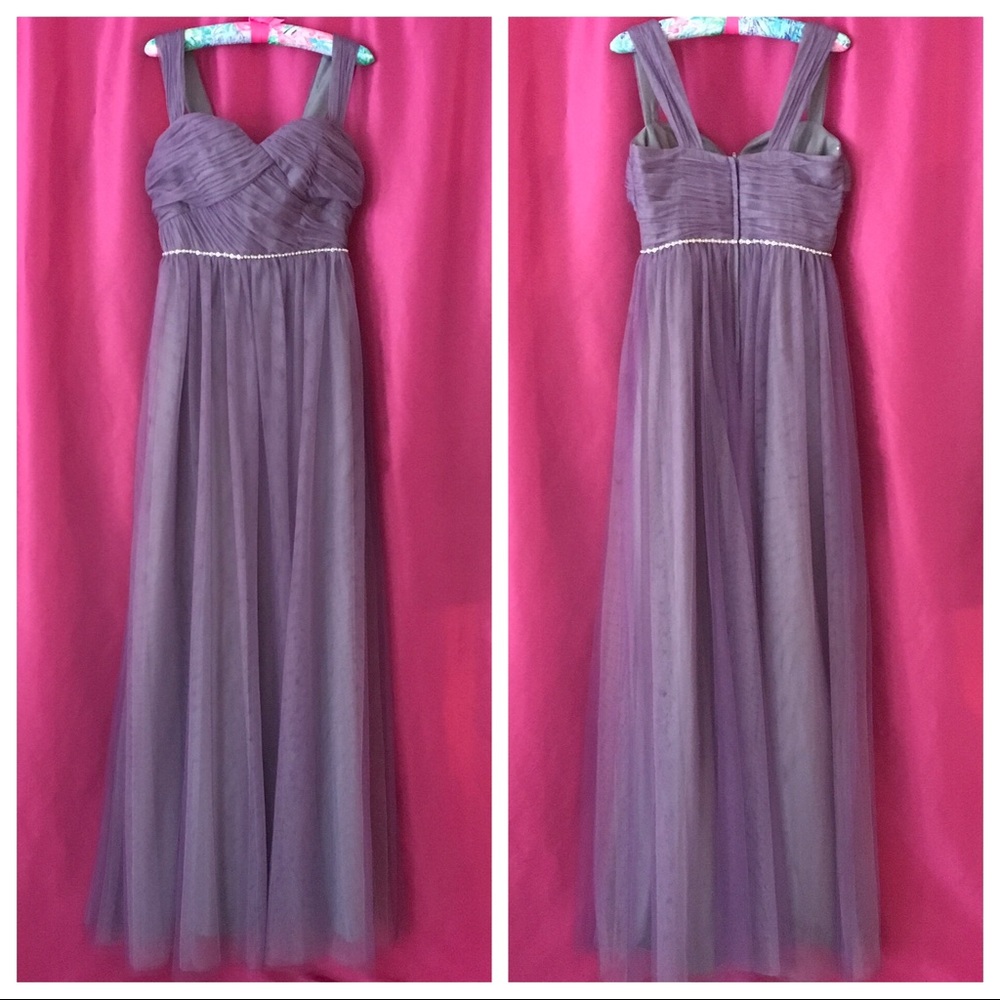 Christina Wu Blush Tulle A-Line Gown with Sweetheart Bodice *WISTERIA* - Picture 4 of 7